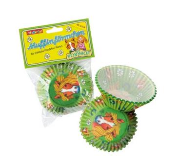 Pferde Muffinförmchen Mein Ponyhof